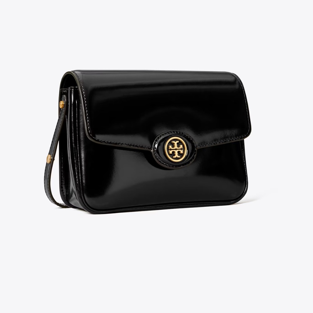 Tory Burch ROBINSON SPAZZOLATO CONVERTIBLE SHOULDER BAG